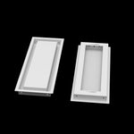 6x17 wall vent cover, front and back