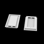 7x13 ceiling vent cover, front and back