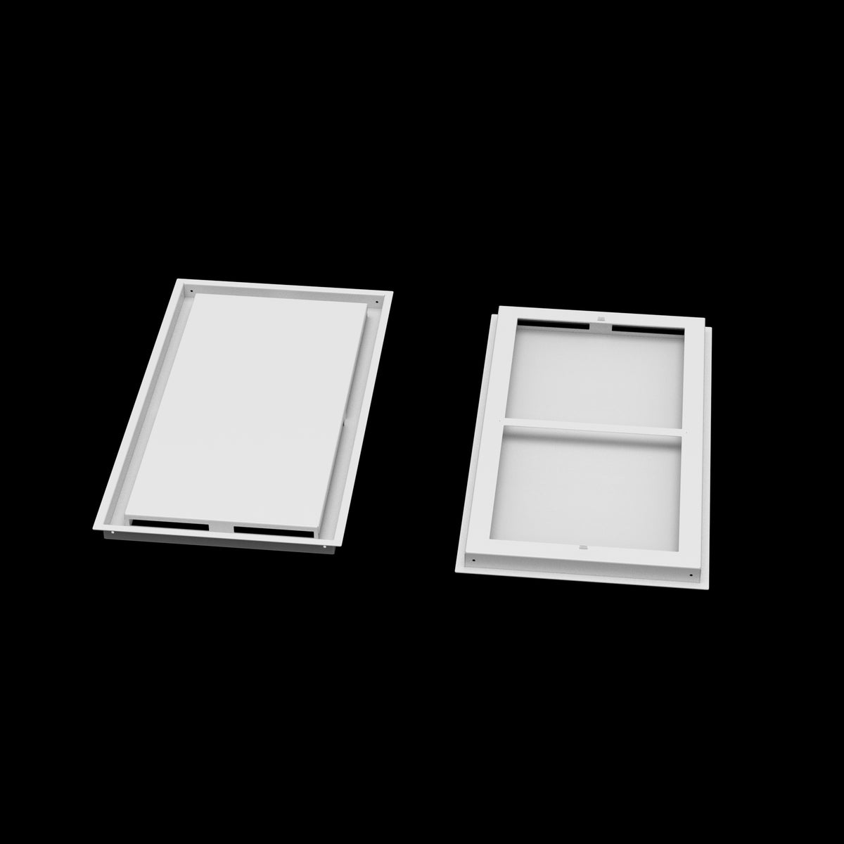 14x26 ceiling vent cover, front and back