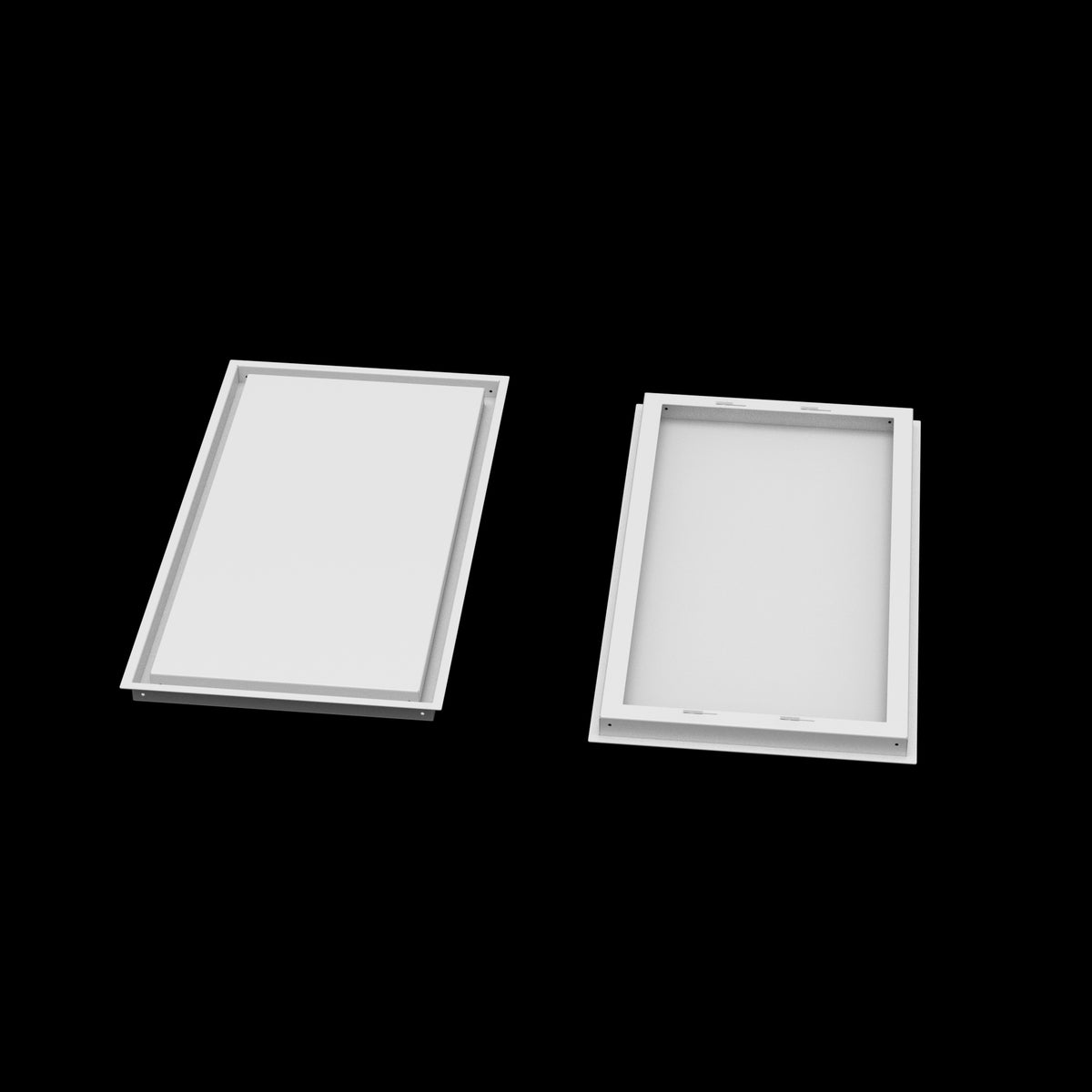 16x30 wall vent cover, front and back