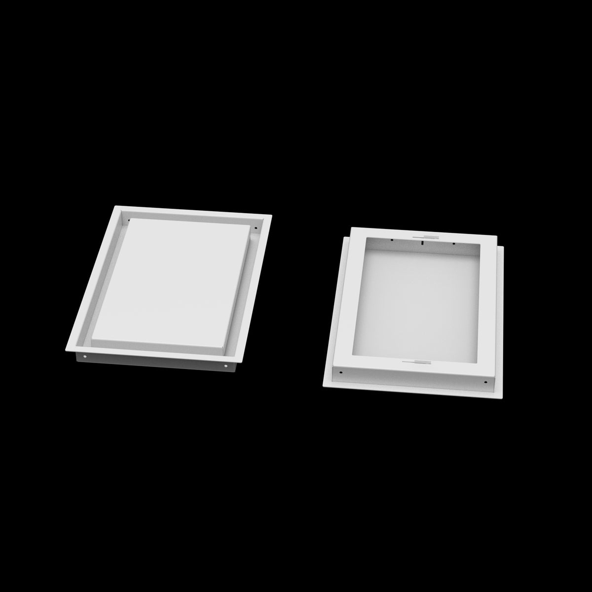 10x15 wall vent cover, front and back