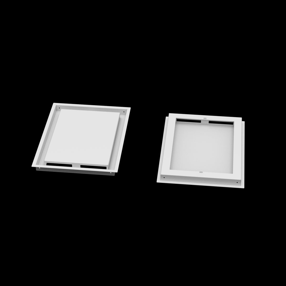 12x16 ceiling vent cover, front and back