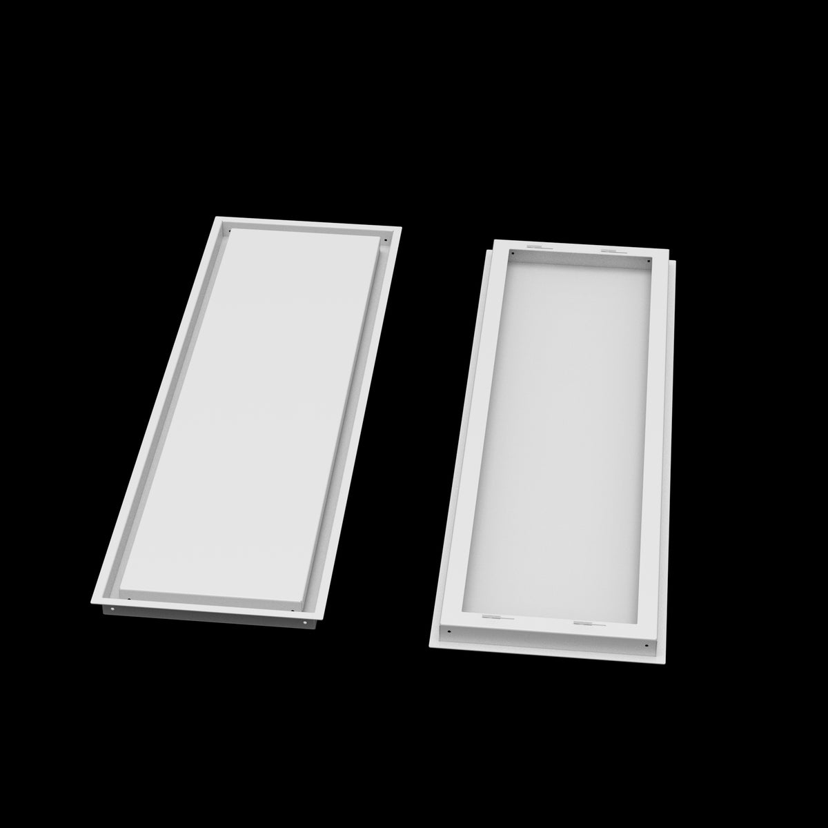 12x39 wall vent cover, front and back