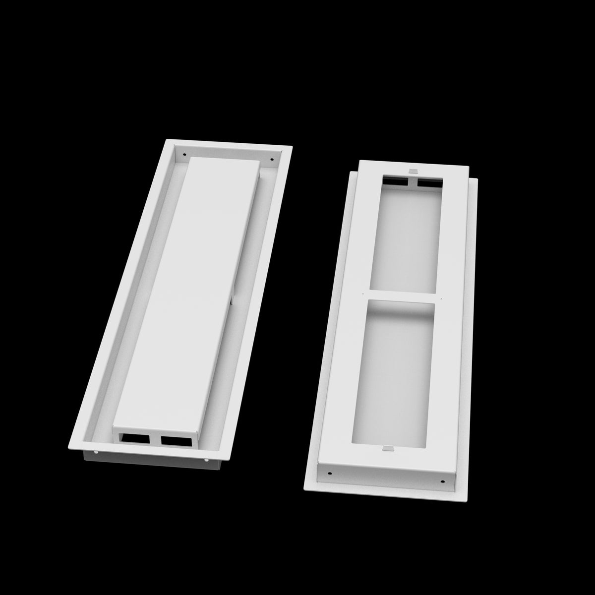 6x24 ceiling vent cover, front and back