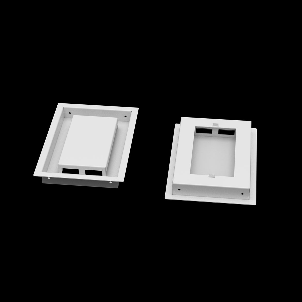 6x9 ceiling vent cover, front and back