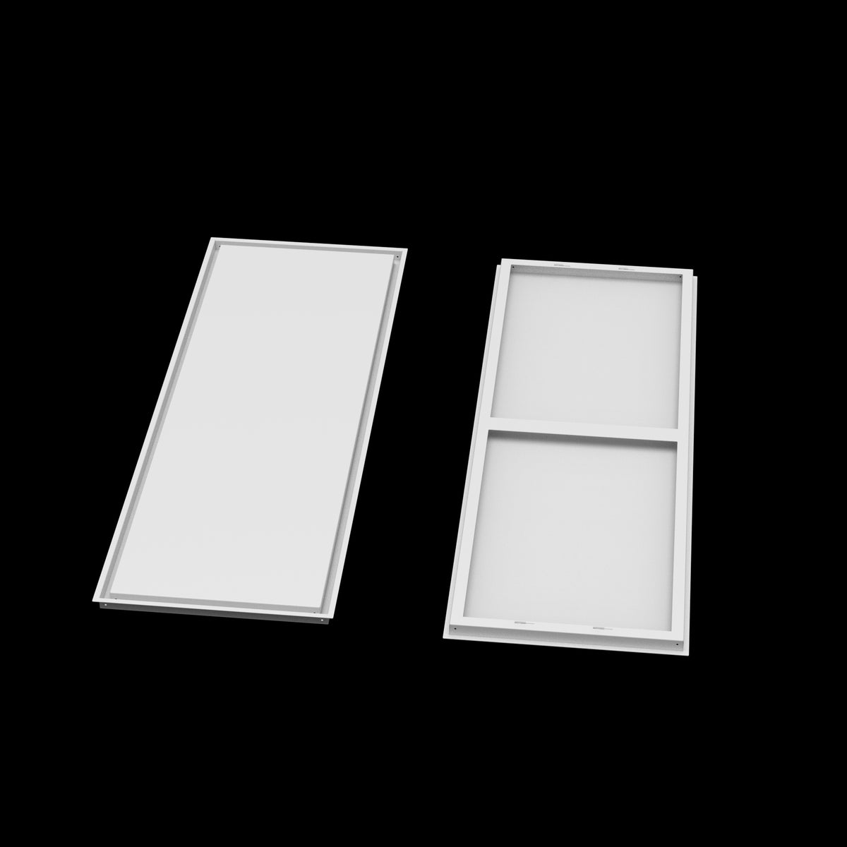 21x60 wall vent cover, front and back