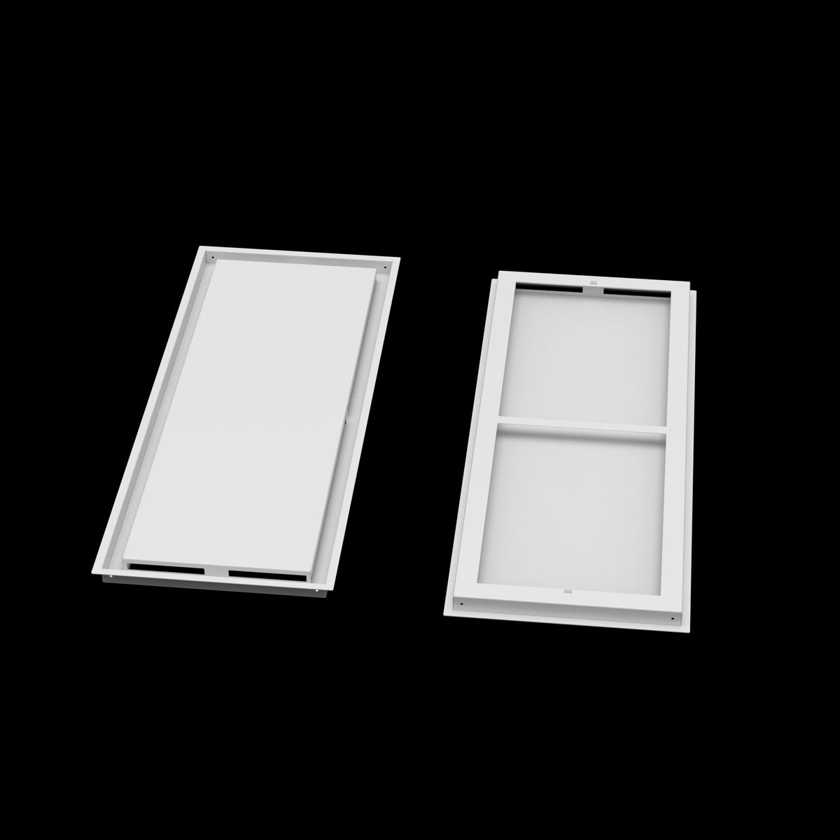 14x36 ceiling vent cover, front and back