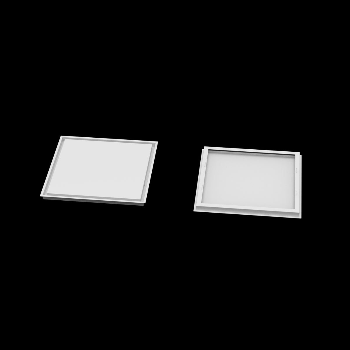24x24 wall vent cover, front and back
