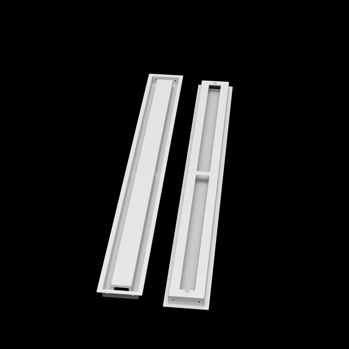 4x44 ceiling vent cover, front and back