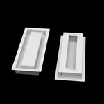 4x12 wall vent cover, front and back