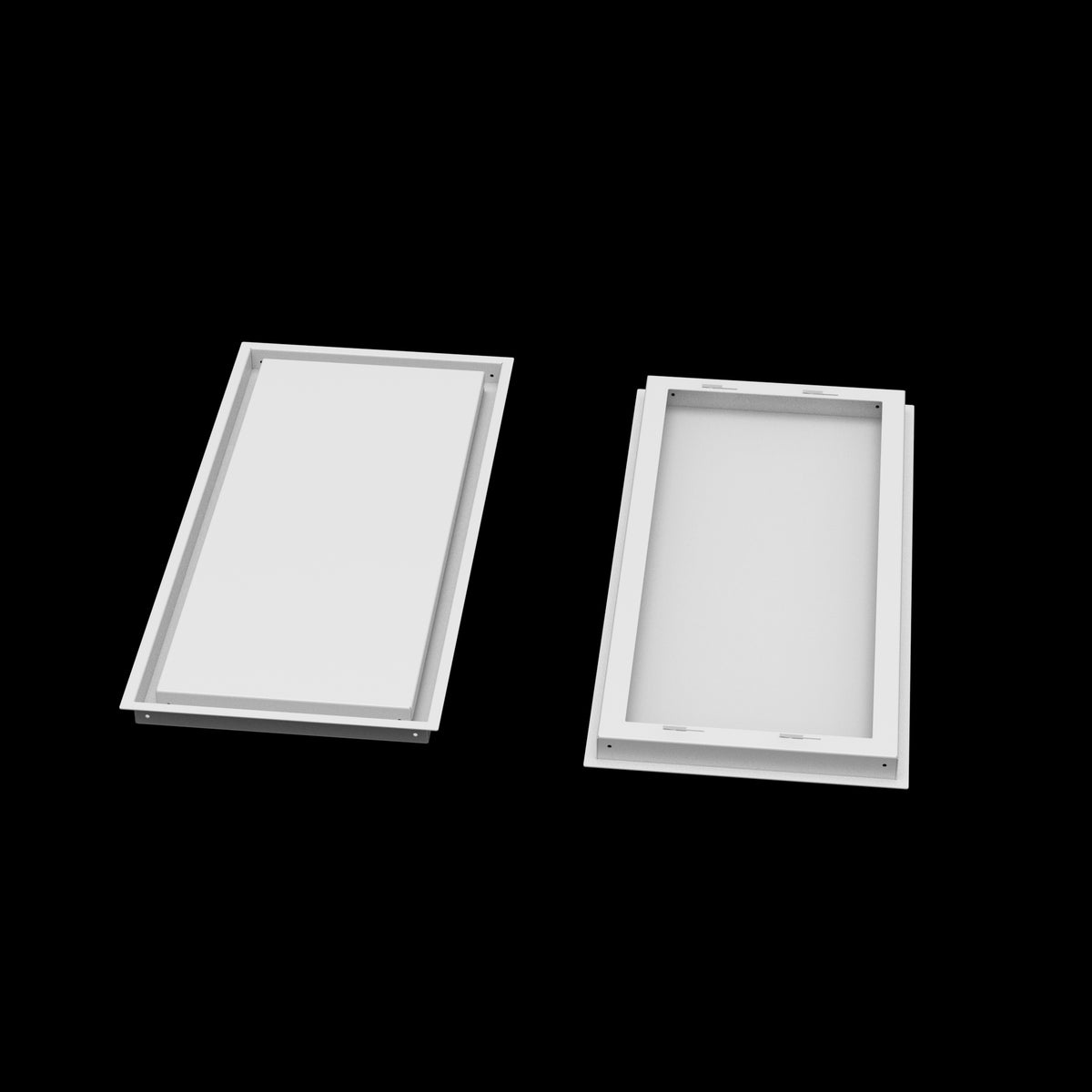 13x28 wall vent cover, front and back