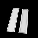 10x57 wall vent cover, front and back