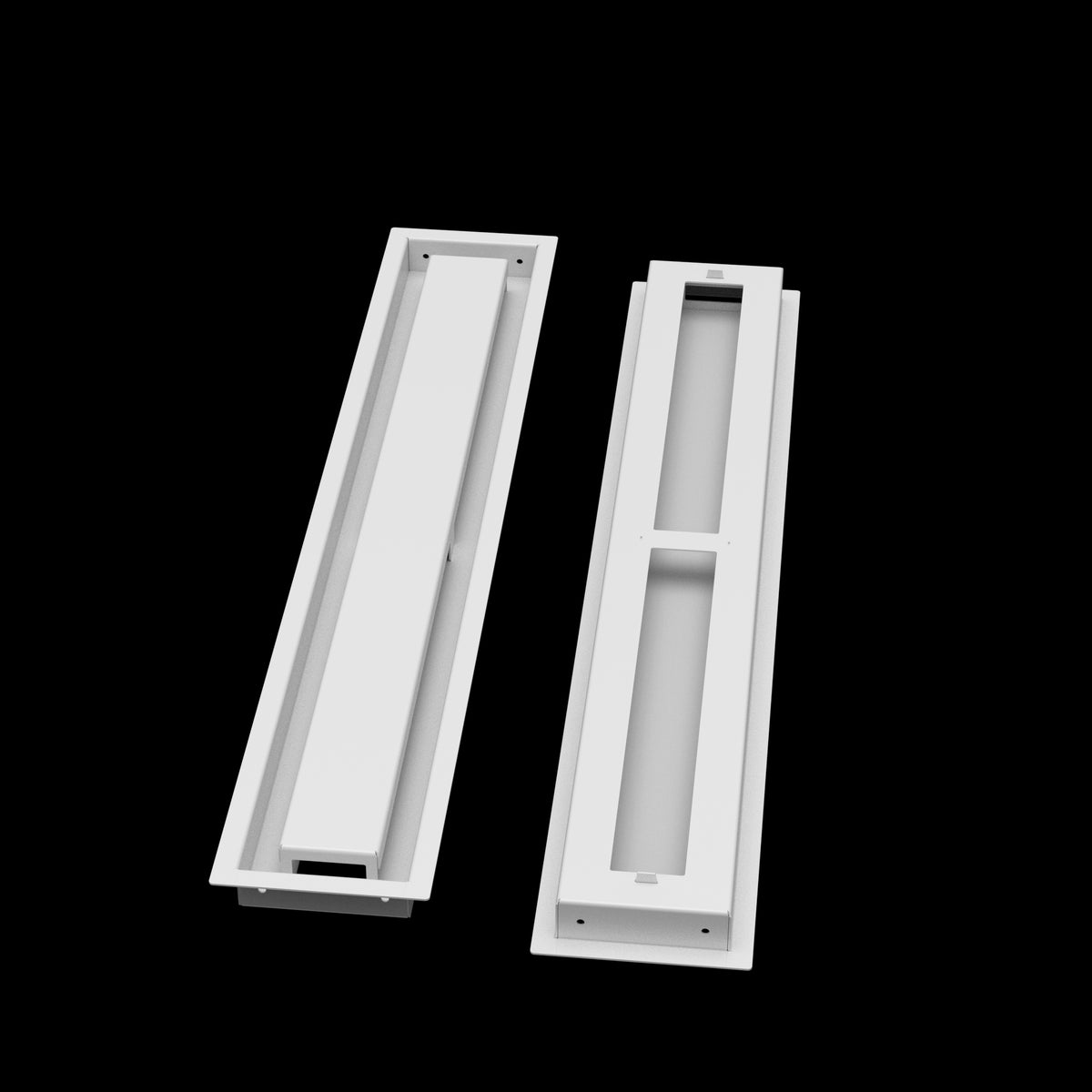 4x27 ceiling vent cover, front and back