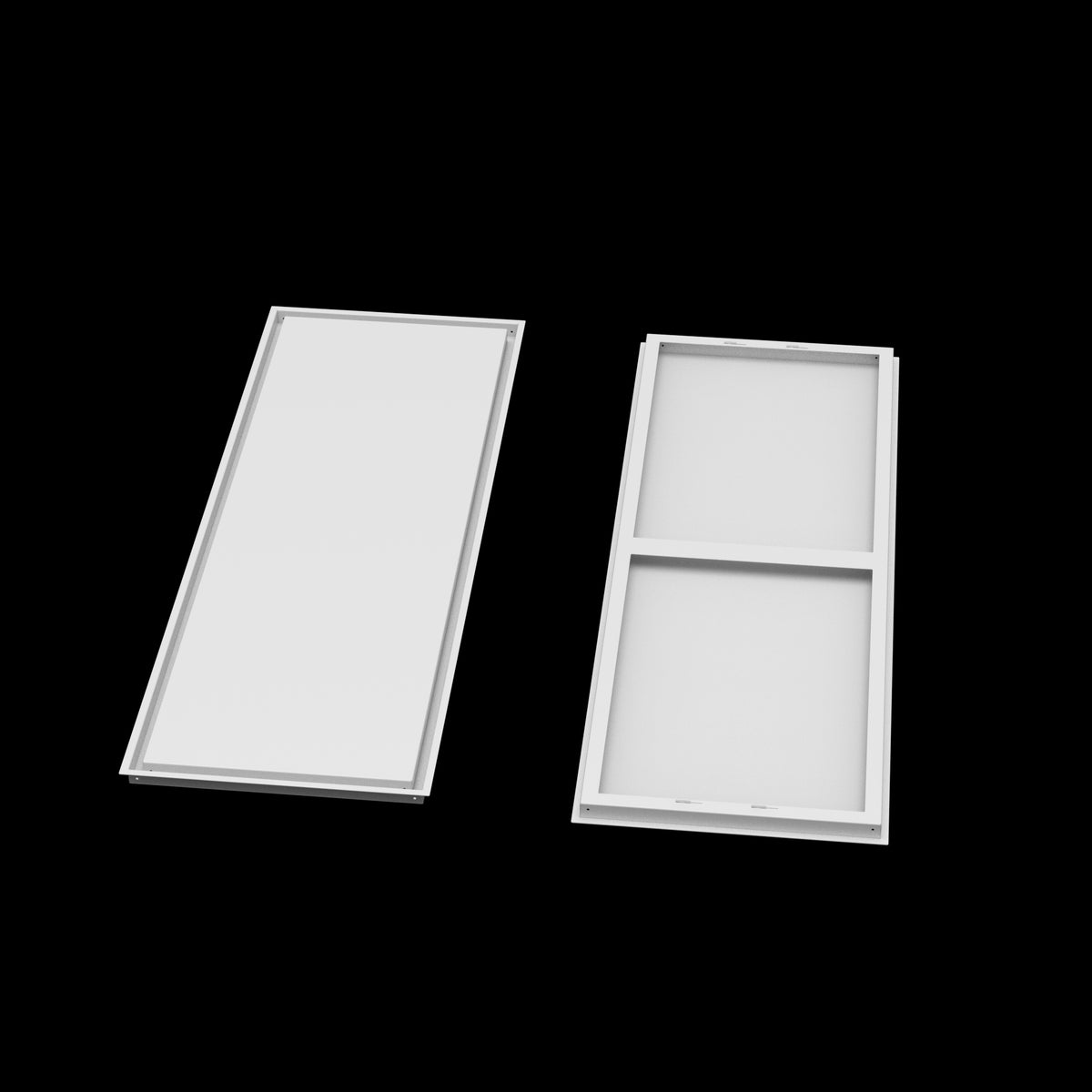 20x57 wall vent cover, front and back