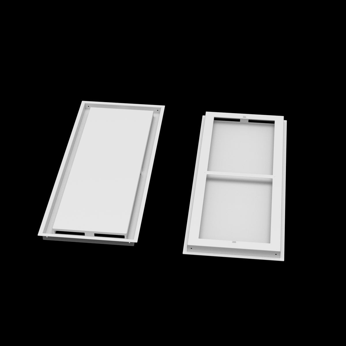 12x31 ceiling vent cover, front and back
