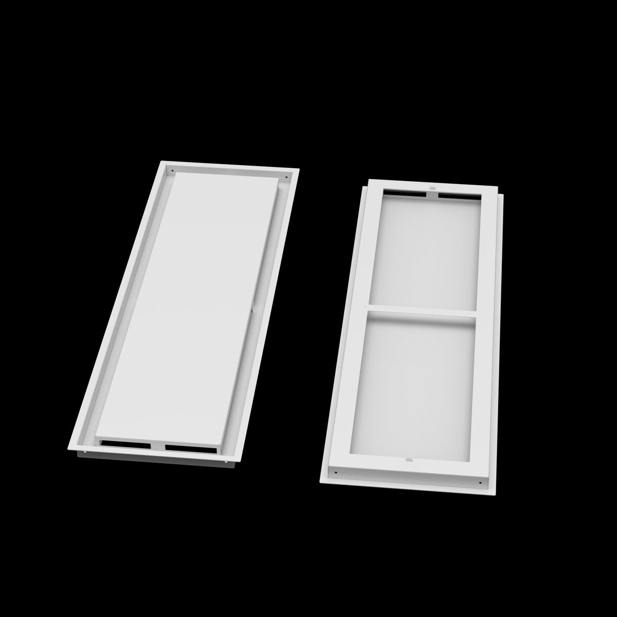 11x36 ceiling vent cover, front and back