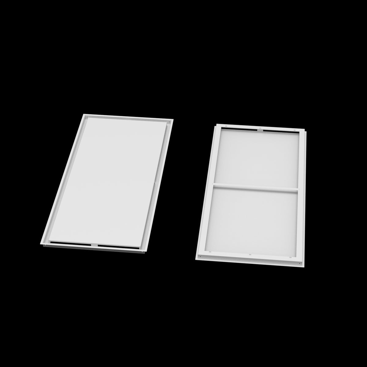 23x52 ceiling vent cover, front and back