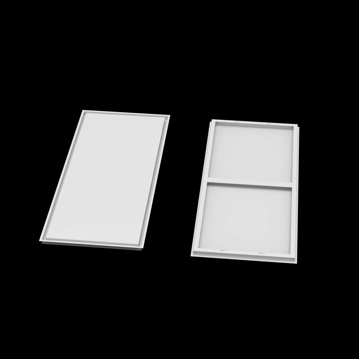 24x56 wall vent cover, front and back