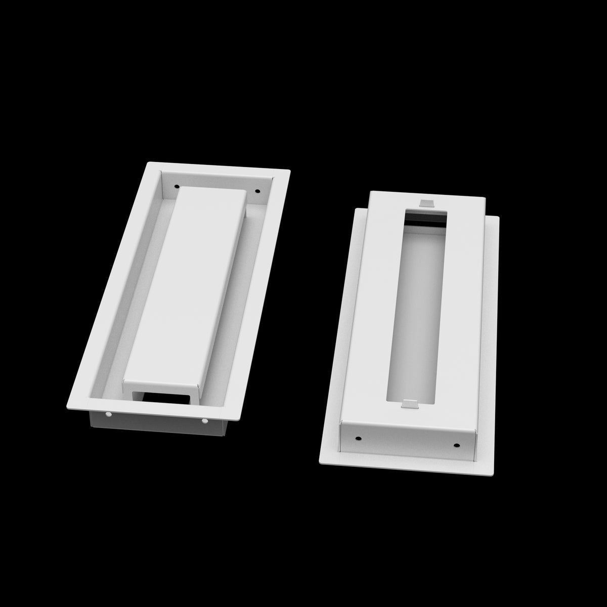 4x12 ceiling vent cover, front and back