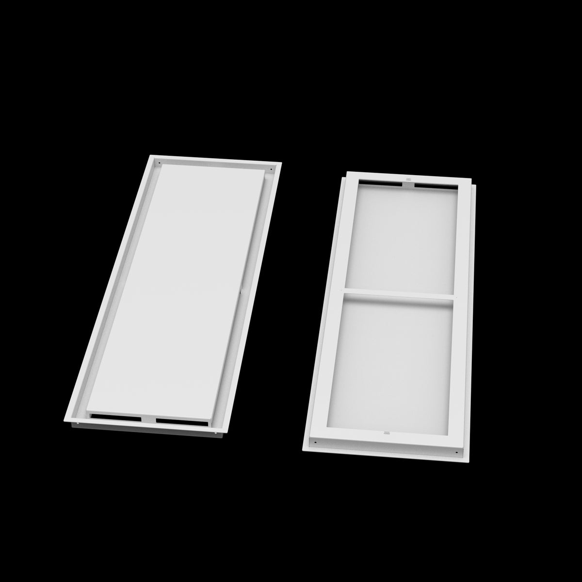 13x41 ceiling vent cover, front and back
