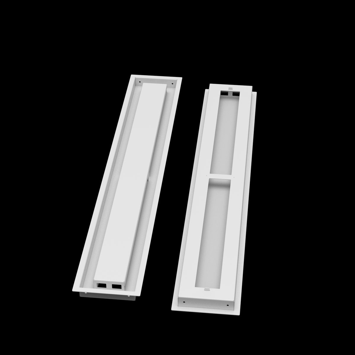 5x35 ceiling vent cover, front and back