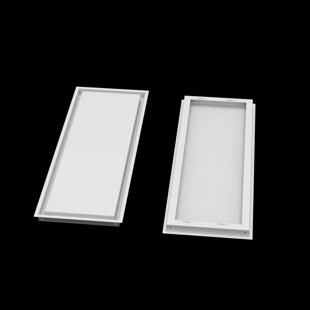 12x34 wall vent cover, front and back