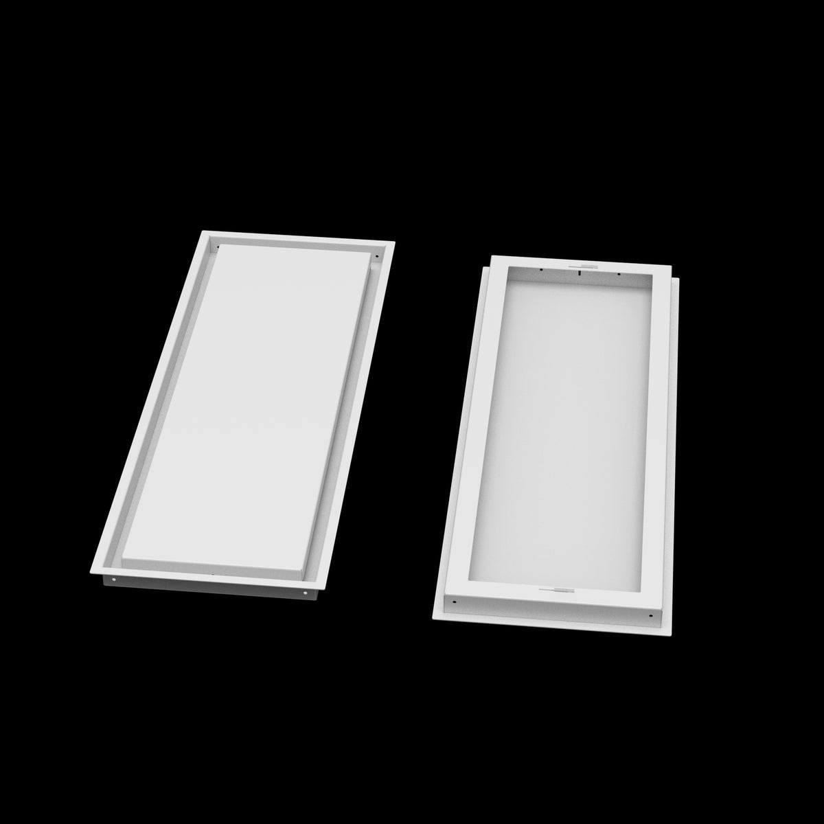 11x31 wall vent cover, front and back