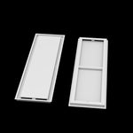 12x42 ceiling vent cover, front and back