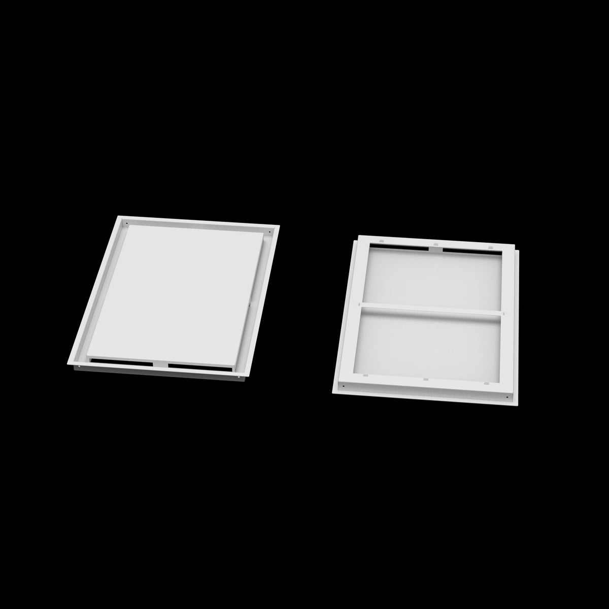 17x25 ceiling vent cover, front and back