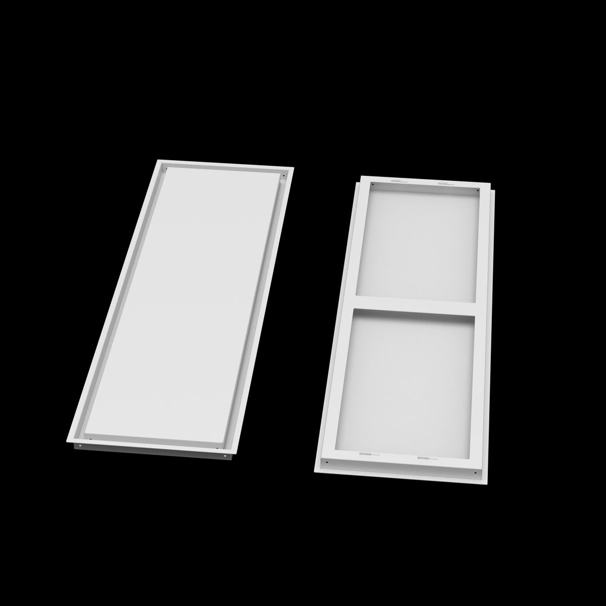 14x45 wall vent cover, front and back