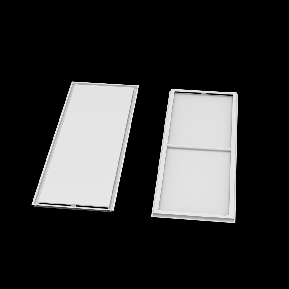 23x65 ceiling vent cover, front and back