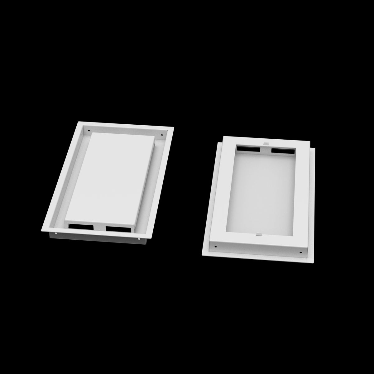 8x15 ceiling vent cover, front and back