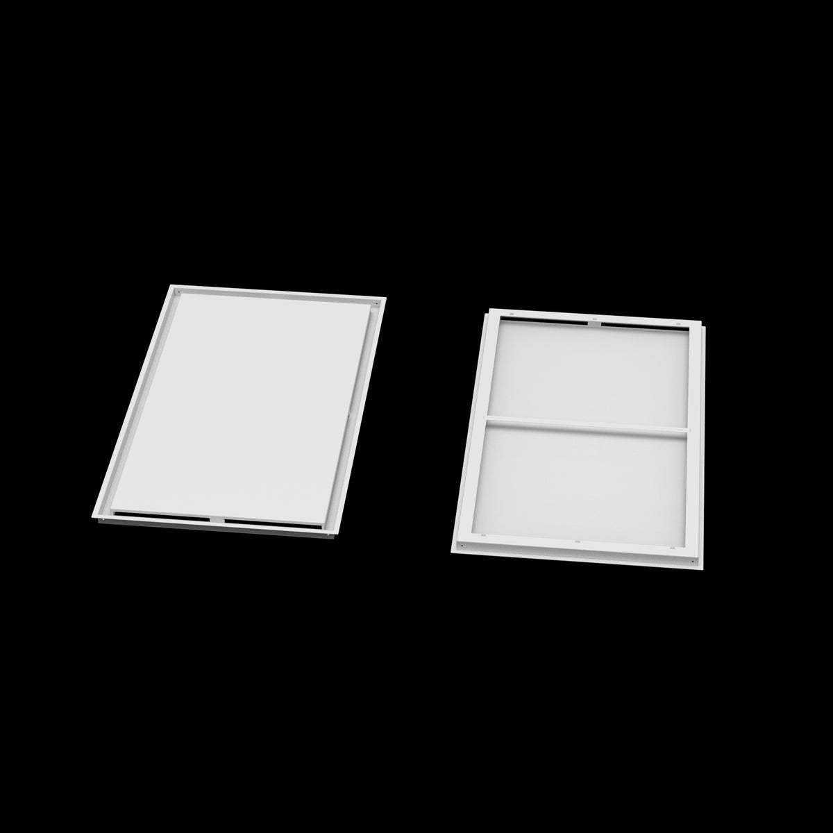 24x41 ceiling vent cover, front and back