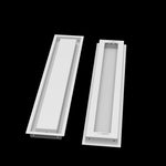 5x28 wall vent cover, front and back