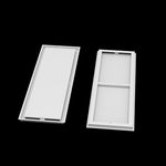 14x43 ceiling vent cover, front and back