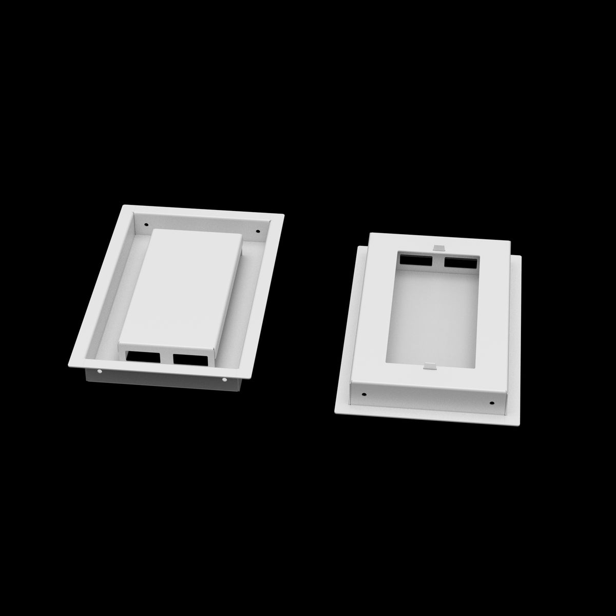 6x10 ceiling vent cover, front and back