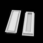 5x20 wall vent cover, front and back
