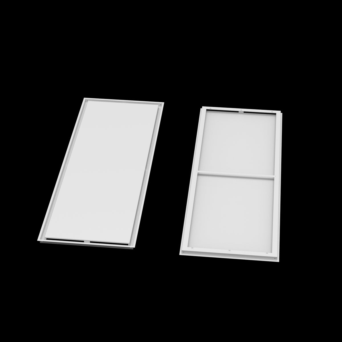 24x66 ceiling vent cover, front and back