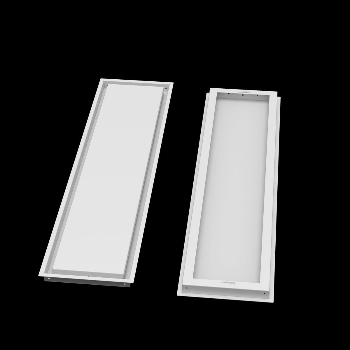 10x42 wall vent cover, front and back