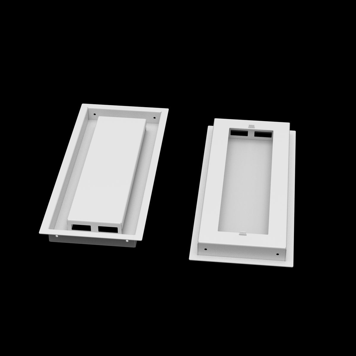 6x15 ceiling vent cover, front and back