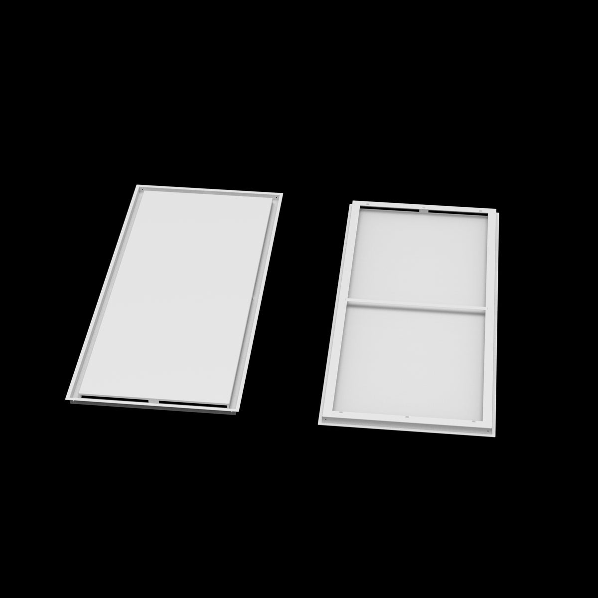 24x55 ceiling vent cover, front and back