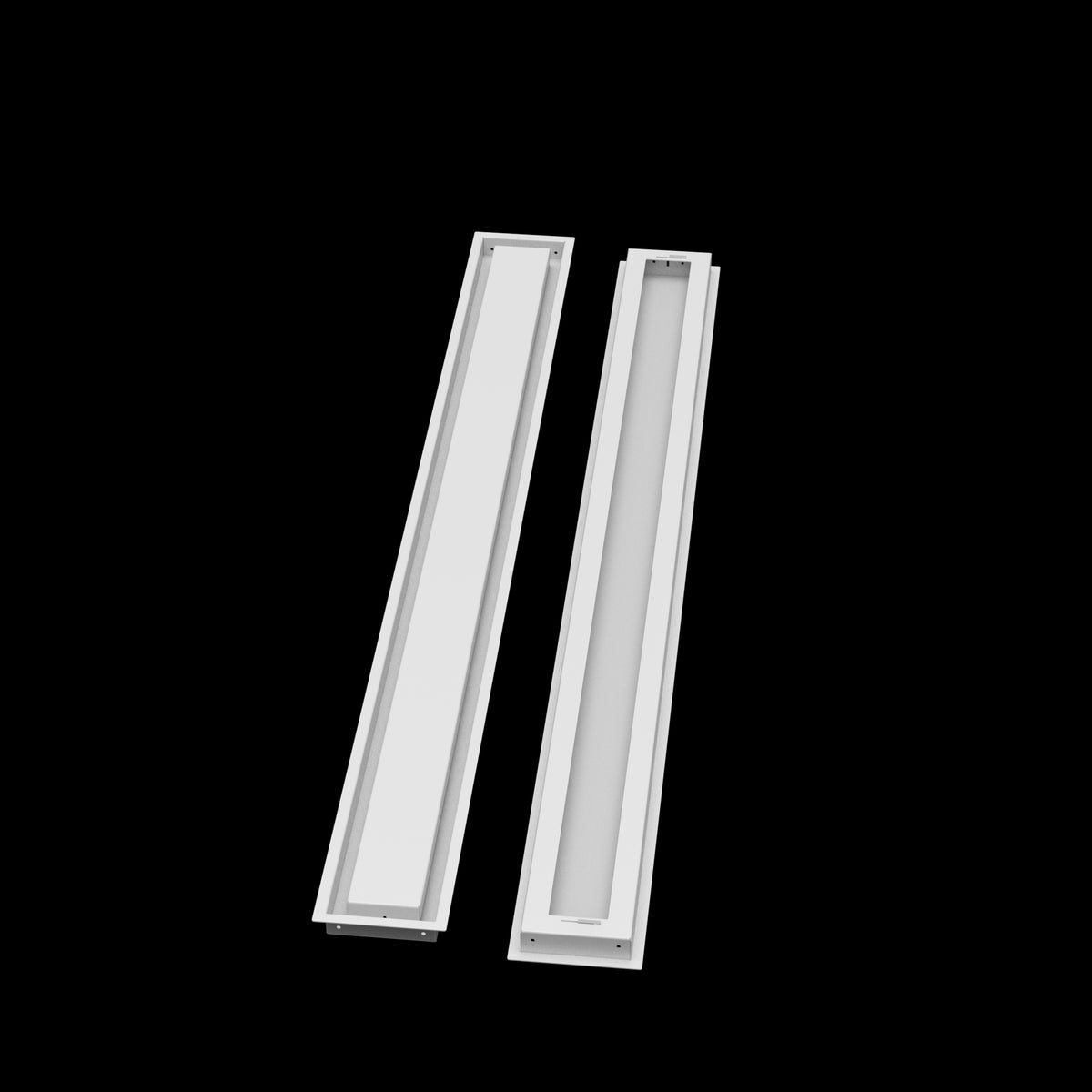 5x57 wall vent cover, front and back