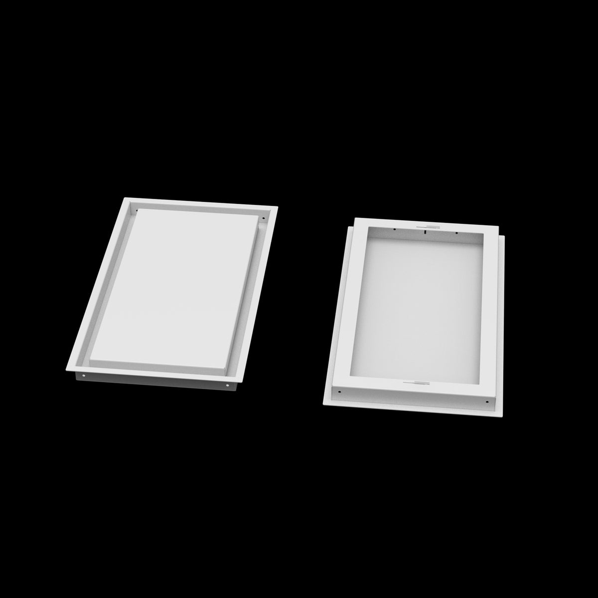11x20 wall vent cover, front and back