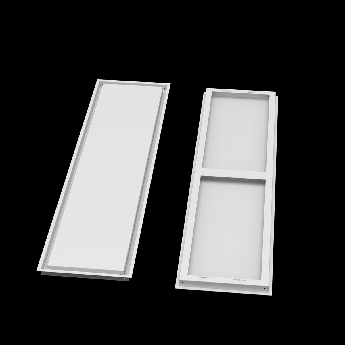 13x52 wall vent cover, front and back