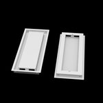 7x20 ceiling vent cover, front and back