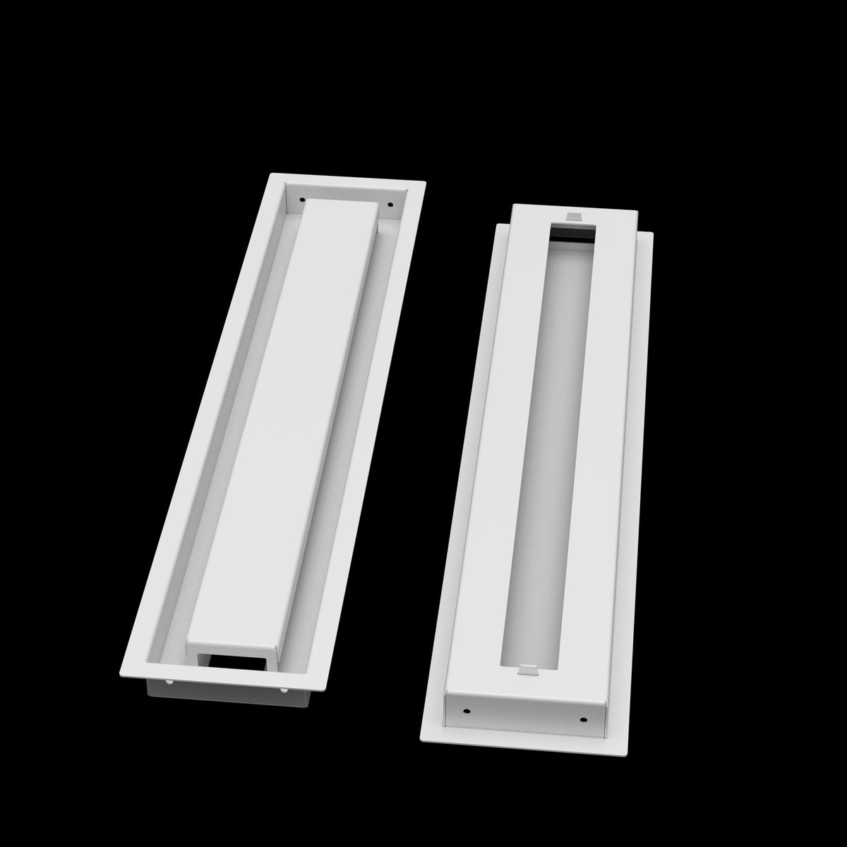 4x22 ceiling vent cover, front and back