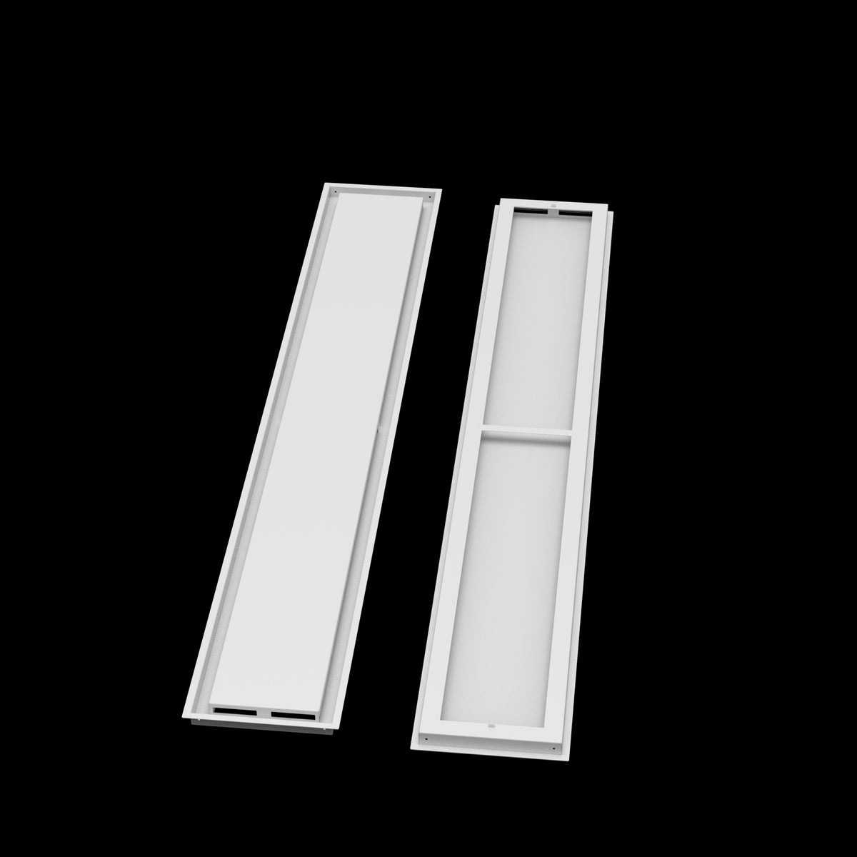 10x70 ceiling vent cover, front and back