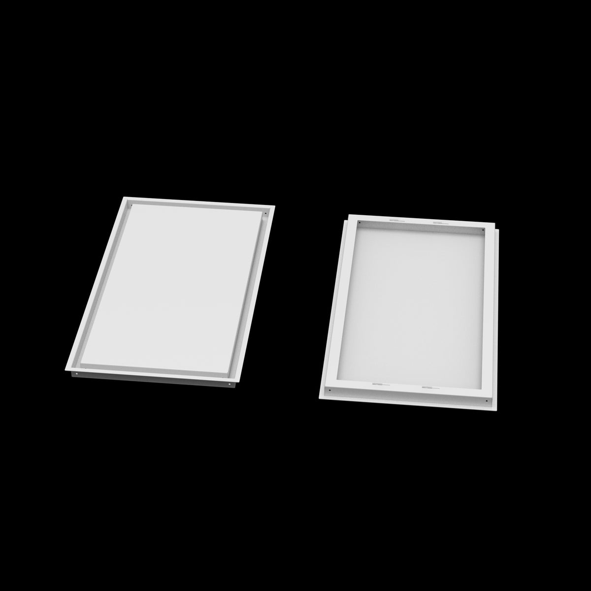 17x31 wall vent cover, front and back