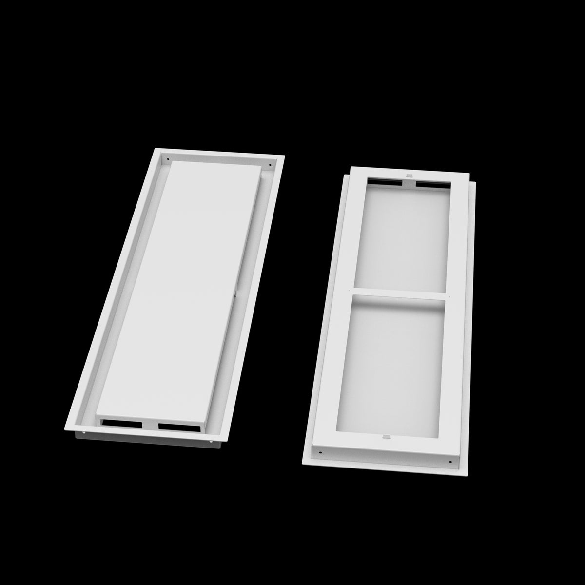 9x31 ceiling vent cover, front and back