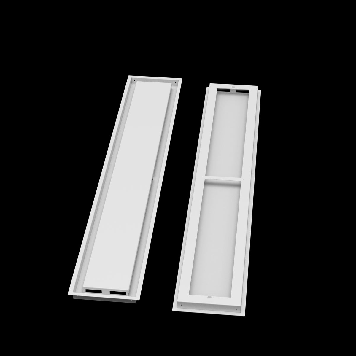8x51 ceiling vent cover, front and back